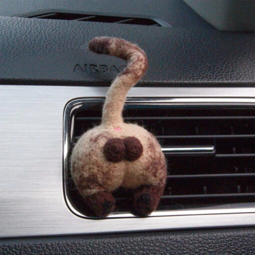 Custom 3D Needle Felting Car Pet Decor - Image 6