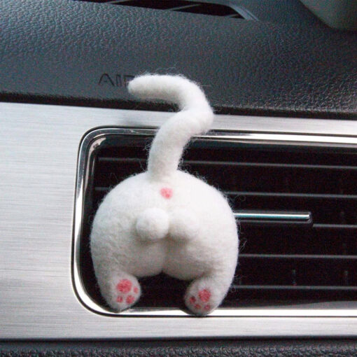 Custom 3D Needle Felting Car Pet Decor