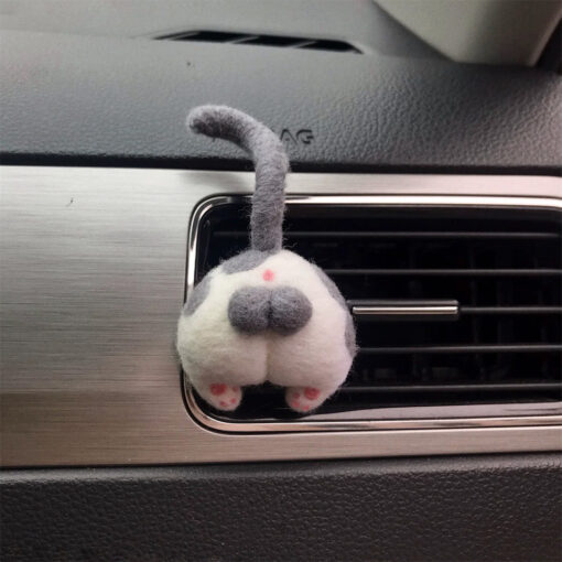 Custom 3D Needle Felting Car Pet Decor - Image 3