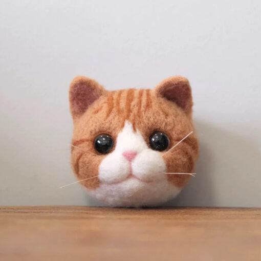 Custom 3D Needle-felted Pet Fridge Magnet - Image 3