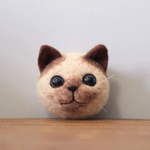 Custom 3D Needle-felted Pet Fridge Magnet - Image 2