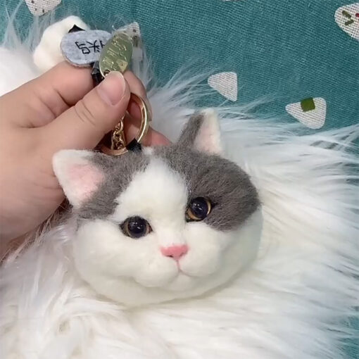 Customized 3D Needle Felting Pet Keychain - Image 9